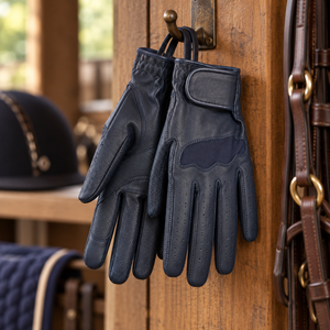 Gants d'équitation d'hiver professionnels personnalisés OEM, unisexes, antidérapants, en cuir, à doigts entiers, couleurs/logo/taille personnalisés, les meilleurs - Product Image 2