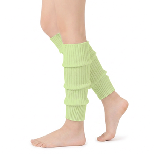 Chauffe-jambes pour femmes, chaussettes d'hiver confortables en tricot, manches longues extensibles pour la danse et le yoga, meilleure qualité - Product Image 5