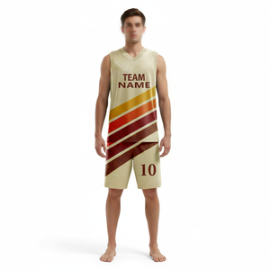 2026 Custom Heat Transfer Printed Breathable Summer Men Basketball Uniform <b>Sets</b> Latest Style Basketball Jersey & Short <b>Set</b> - Product Image 2
