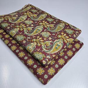 ผ้าฝ้ายแท้พรีเมียม 60x60 ลายพิมพ์ไจปุรี กว้าง 44 นิ้ว ขั้นต่ำสั่งซื้อ 10 เมตร-[5 เมตรด้านบน+5 เมตรด้านล่าง] - Product Image 1
