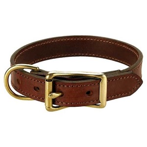 Collar de cuero exclusivo para perro con acabado de primera calidad de Divine International - Product Image 4