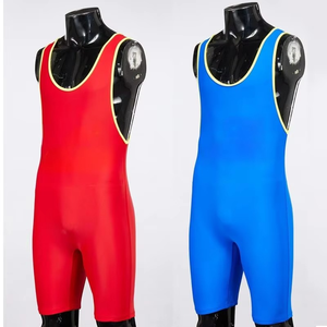 Vente en gros de maillots de lutte personnalisés pour hommes, maillots de lutte pour jeunes en sublimation, maillots de lutte décontractés personnalisés - Product Image 2