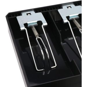 Tiroir-caisse de remplacement pour caisse enregistreuse avec 4 compartiments billets et 3 compartiments pièces, avec clip pour tiroir-caisse - Product Image 5