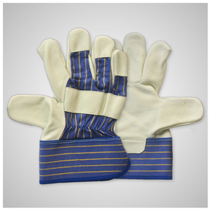 Guantes de Seguridad de Cuero de Primera Calidad para Trabajo, Mecánica y Conducción, Refuerzo en la Palma, Antideslizantes para Pantallas Táctiles, Puño Ajustable - Product Image 1