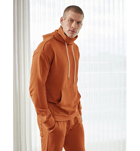 Costume de survêtement pour hommes, haut de gamme, bon marché, décontracté, à capuche, avec cordon de serrage, pull-over - Product Image 5