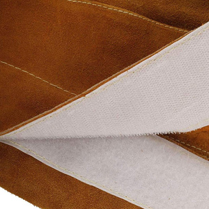 Couvre-chaussures de soudeur en cuir de vachette pleine fleur de haute qualité, protection ignifuge niveau D, résistance à la chaleur élevée 500-1000°C - Product Image 2