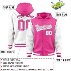 Chaqueta de Invierno Cálida y Cómoda para Hombre, Estilo Letterman, con Cuello Alto, Logotipo Frontal, Resistente al Viento, Ecológica, de Alta Calidad a un Precio Razonable - Product Image 4