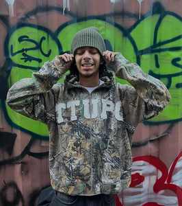 Custom Vintage Reals <b>Tree</b> Printing Camouflage Heavy <b>Weight</b> Zip up Jacket Camo Hunting Zipper French Terry Outdoor Hoodie for Men - Product Image 1