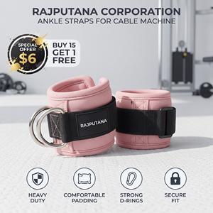 สายรัดข้อเท้าสำหรับออกกำลังกายแบบ Heavy Strength สายรัดข้อเท้าสำหรับเครื่องฝึกขา สายรัดข้อเท้าสำหรับออกกำลังกายกล้ามเนื้อก้น สายรัดข้อเท้าสำหรับดึงข้อเท้าขึ้น สายรัดข้อเท้าสำหรับพยุงขา - Product Image 1