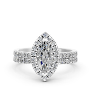 Anillo de Plata 925 con Diamante de Laboratorio para Mujer, Certificado IGI, RJC, ODM, OEM, Fabricante de Joyería Fina Ética, Venta al Por Mayor E201144_WB300952 - Product Image 2