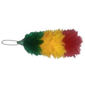 La plumas de faisán amarillas de la Casa de Escocia se suelen usar como plumas decorativas en tocados militares o tradicionales de las Tierras Altas. - Product Image 1