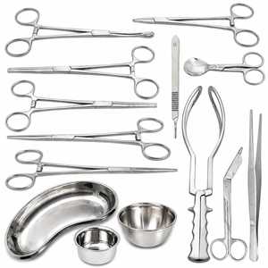 Ensemble d'instruments de dilatation et de curettage gynécologiques en acier inoxydable de haute qualité, kit chirurgical certifié CE, autoclavable et réutilisable - Product Image 3