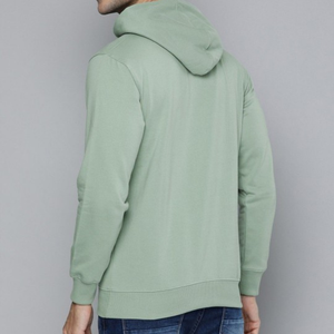 Men’s Polyester Hooded <b>Tracksuit</b> Casual <b>Retro</b> Streetwear Hoodie and Pants Set for Autumn Wear - Product Image 4