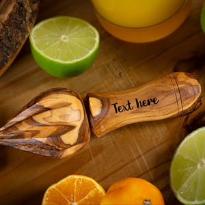 Wooden Manual Lemon Reamer Juicer Dishwasher Safe <b>Kitchen</b> <b>Accessory</b> - Product Image 1
