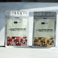 Café Arabica torréfié en sachets individuels de 60g du Vietnam, goût profond, légèrement amer, kit de préparation maison gourmet prêt à l'emploi