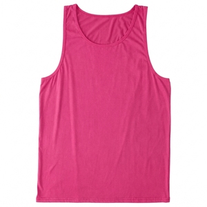 Camiseta Deportiva Básica para Hombre, Sin Mangas, Ligera, Mezcla de Algodón, Transpirable, Informal, para Fitness, Running, Gimnasio, Verano - Product Image 1