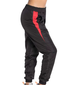 Chándal Deportivo para Mujer, Color Negro y Rojo, Cierre de Cremallera, Manga Larga, Corte Regular, Transpirable, Estilo Deportivo, Ropa de Otoño - Product Image 6