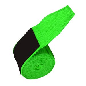 Vendas de Boxeo de Algodón Premium, Elásticas, con Soporte para Muñeca, para Entrenamiento, Sparring, Artes Marciales y Protección Física - Product Image 3