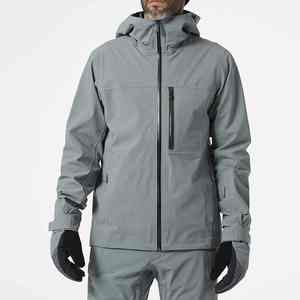 Vestes réfléchissantes personnalisées pour le ski en montagne, manteaux de pluie, vestes de randonnée imperméables, coupe-vent, respirantes, vente en gros de vêtements chauds - Product Image 3