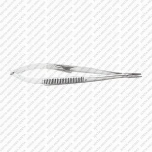 Porte-aiguille Castroviejo TC 7 pouces droit, porte-aiguille chirurgical micro-ophtalmique en carbure de tungstène et acier inoxydable OE - Product Image 6