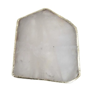 ชุดแผ่นรองแก้วทำมือจากวัสดุออร์แกนิก ขัดเงา กันน้ำ ลายสวยงาม สำหรับใช้ในบ้าน - Product Image 3