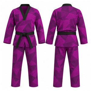 Wholesale Price OEM Hot <b>Sale</b> Cotton Long Sleeves Taekwondo Uniform Martial Arts Wholesale Taekwondo Uniform - Product Image 4