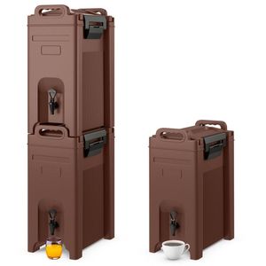 Dispensador de Bebidas con Aislamiento Térmico, Capacidad de 5 Galones, Enfriador Independiente para Agua y Bebidas - Product Image 2