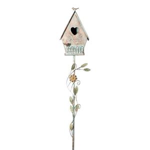 Nichoir d'extérieur pour oiseaux sauvages, cabane décorative classique pour oiseaux, nichoir en métal suspendu, best-seller - Product Image 5