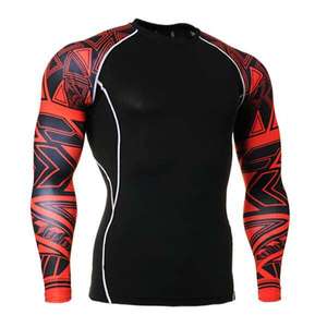 Camiseta de compresión Rash Guard No Gi BJJ de calidad premium, fabricante de ropa deportiva con logotipo personalizado de Pakistán - Product Image 5