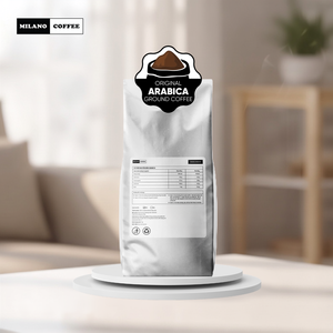 กาแฟอาราบิก้าบริสุทธิ์คั่วเข้มบดละเอียด 1 กก. บรรจุในถุงแบบกันอากาศ สำหรับชงเย็น ปราศจากตะกอน สกัดง่าย รสเข้มข้น - Product Image 6