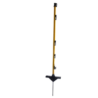 Poste de Fibra de Vidrio para Cercas de 840 mm, Ligero y Aislante, Fácil de Instalar para Granjas, Patios, Barandas Temporales