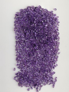 Ametyste africaine naturelle violette 3x2MM taille poire, pierre précieuse de qualité supérieure pour la fabrication de bijoux - Product Image 4