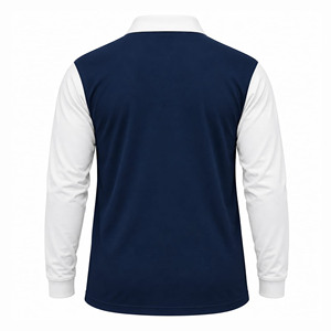 Camiseta de Rugby Personalizada para Hombre, Polo de Manga Larga, Jersey de Rugby de Algodón, Ropa Deportiva, Uniforme de Equipo, Fabricante Mayorista - Product Image 3