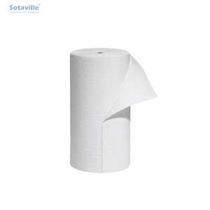 N-FIBER P45 Tampon absorbant en polypropylène pour huile uniquement, haute absorption, 1,6 L, contrôle des déversements d'hydrocarbures industriels, hydrophobe, 100 Hanoi - Product Image 2