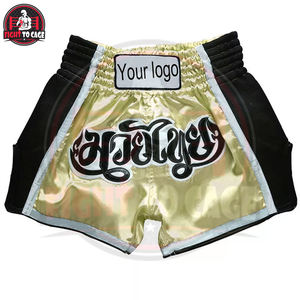 Tenue de boxe et d'arts martiaux imprimée contrastée couleur unie, 100 % polyester extensible, légère, respirante, dernier style, meilleure qualité - Product Image 3