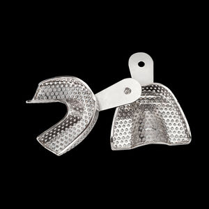 Instrumento médico profesional, bandeja de impresión dental de acero inoxidable, equipo para clínica dental - Product Image 2