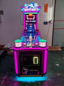 Machine de jeu d'arcade à monnayeur pour enfants, best-seller, jeu de récompense, Space Travel 2, jeu d'amusement, à vendre - Product Image 3