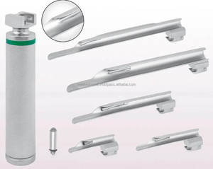 Laryngoscope à Fibre Optique Miller, Ensemble de 5 Lames pour Cliniques et Hôpitaux, Instrument Vétérinaire, CE ISO, Vente en Gros Usine - Product Image 2