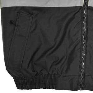 Chaqueta de seguridad reflectante de alta calidad para hombre, duradera, transpirable, de alta visibilidad, para trabajo en carreteras y construcción. - Product Image 2