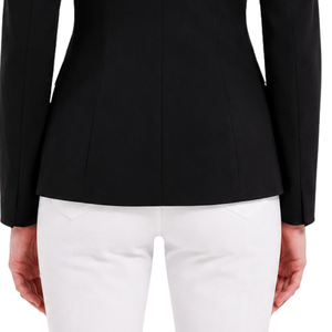 Chaqueta Ecuestre Negra para Mujer, Blazer de Montar a Caballo a la Medida, Abrigo Clásico para Competencia Hípica, Fabricación Personalizada OEM ODM, Venta al Por Mayor - Product Image 5