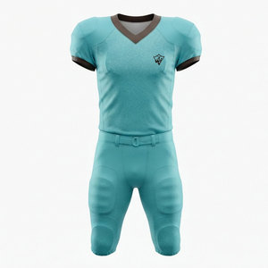 Uniforme de Fútbol Americano de Alta Calidad, Jersey Sublimado y Pantalones a Juego, Ligeros para Entrenamientos - Product Image 1