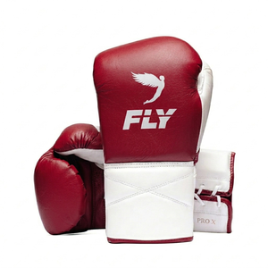 Nuevos Guantes de Boxeo Fly Premium Ligeros y Transpirables con Protección UV, de Cuero Vacuno Genuino, con Cordones, Color Personalizable, para Adultos - Product Image 5