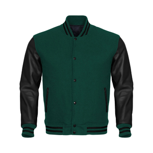 Blouson universitaire professionnel de haute qualité, style tendance, mode hiver, streetwear à capuche en crochet, personnalisation frontale, prix bas - Product Image 2