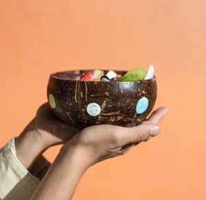 Best <b>Coconut</b> <b>Shell</b> Bowl Premium Quality Handmade Eco Friendly Durable Polished Natural Reusable Kitchen Serving Dining - Product Image 6