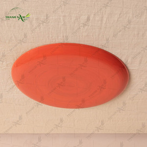 Plato de Bambú Natural Hecho a Mano, Ecológico, para Servir en el Hogar y la Cocina - Product Image 4