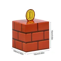 Boîte aveugle mystère Cartoon Point d'interrogation Brick Packaging Supplies for Party Games Lucky Draw Fun Prize Gift Packing Box