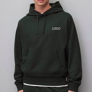 เสื้อฮู้ดดี้ผู้ชายทรงโอเวอร์ไซส์ ดีไซน์ทันสมัย สวมใส่สบาย ผ้าเนื้อนุ่ม มีฮู้ด พร้อมโลโก้สั่งทำพิเศษ ทรงหลวมไหล่ตก สีพื้น รุ่น 2026 - Product Image 1