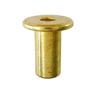 Tuercas hexagonales de latón para fijaciones decorativas, montaje de muebles y aplicaciones de ferretería arquitectónica, accesorios roscados duraderos - Product Image 2