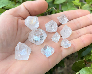 Géode de cristal d'apophyllite en gros, spécimen minéral en grappe - Product Image 5