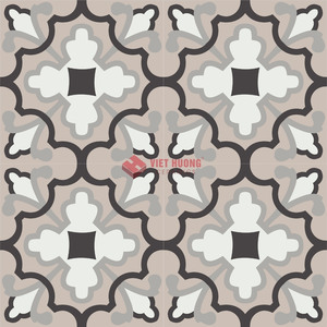 La baldosa de cemento de 200x200 mm realza los interiores con sus elegantes motivos artesanales hechos a mano. - Product Image 1